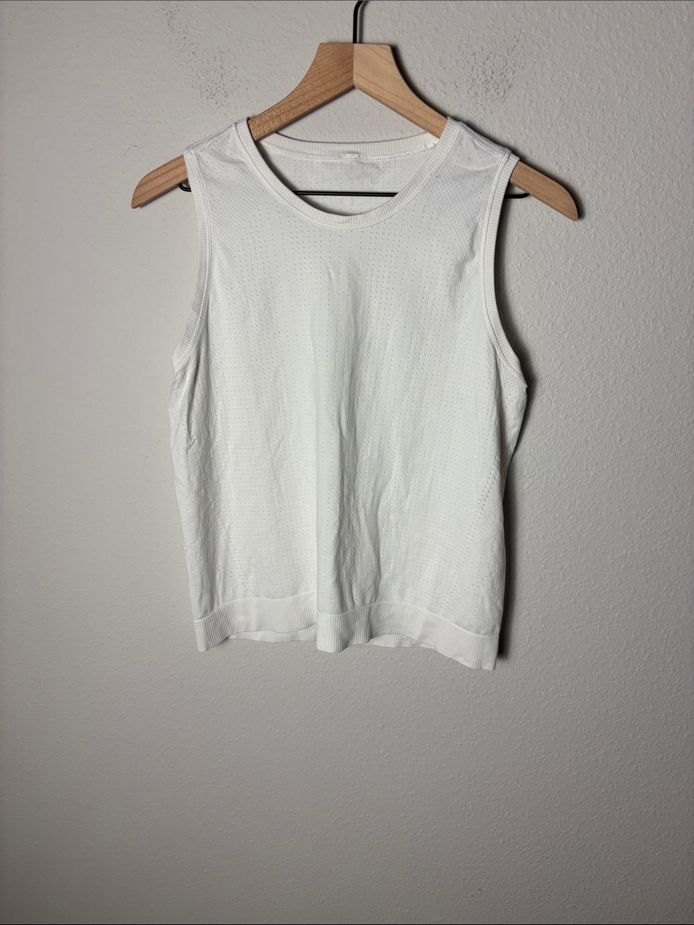 Athleta In Motion Seamless Tank White